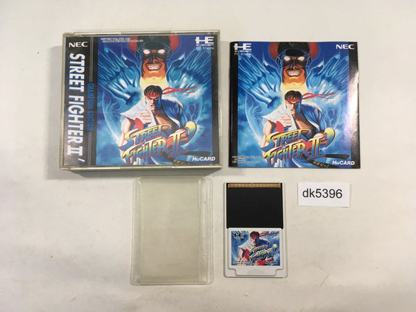 DK5396 Street Fighter II Dash BOXED PC Engine Japan