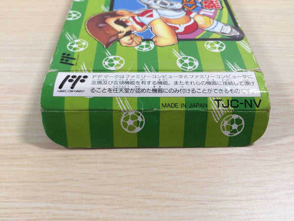 UE3418 Kunio Kun no Nekketsu Soccer League BOXED NES Famicom