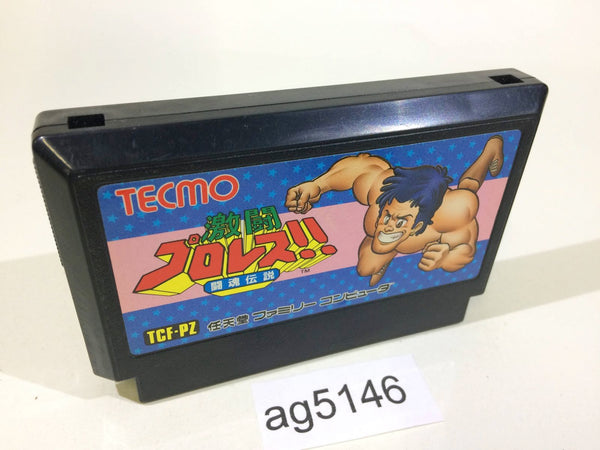 AG5146 Gekitou Pro Wrestling NES Famicom Japan