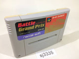 Battle Grand Prix Racing SNES Super Famicom Japan - SJ3335