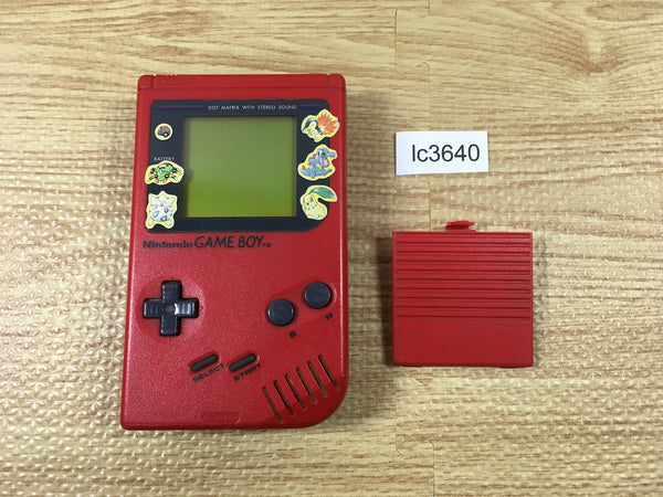 LC3640 Not Working - GameBoy Bros. Red Game Boy Console Japan