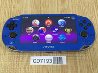GD7193 PS Vita PCH-1000 SAPPHIRE BLUE SONY PSP Console Japan