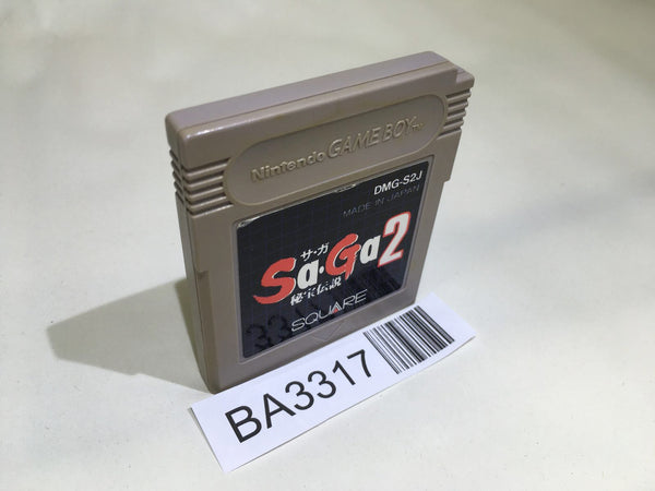 BA3317 Saga 2 Hiho Densetsu GameBoy Game Boy Japan