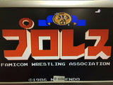 dk1757 Pro Wrestling Famicom Wrestling Association Famicom Disk Japan