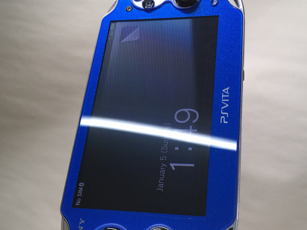 PS Vita PCH-1000 SAPPHIRE BLUE SONY PSP Console Japan - Tested