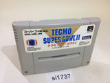 Tecmo Super Bowl 2 Special Edition Football SNES Super Famicom Japan - SI1737