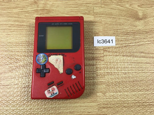 LC3641 Not Working - GameBoy Bros. Red Game Boy Console Japan