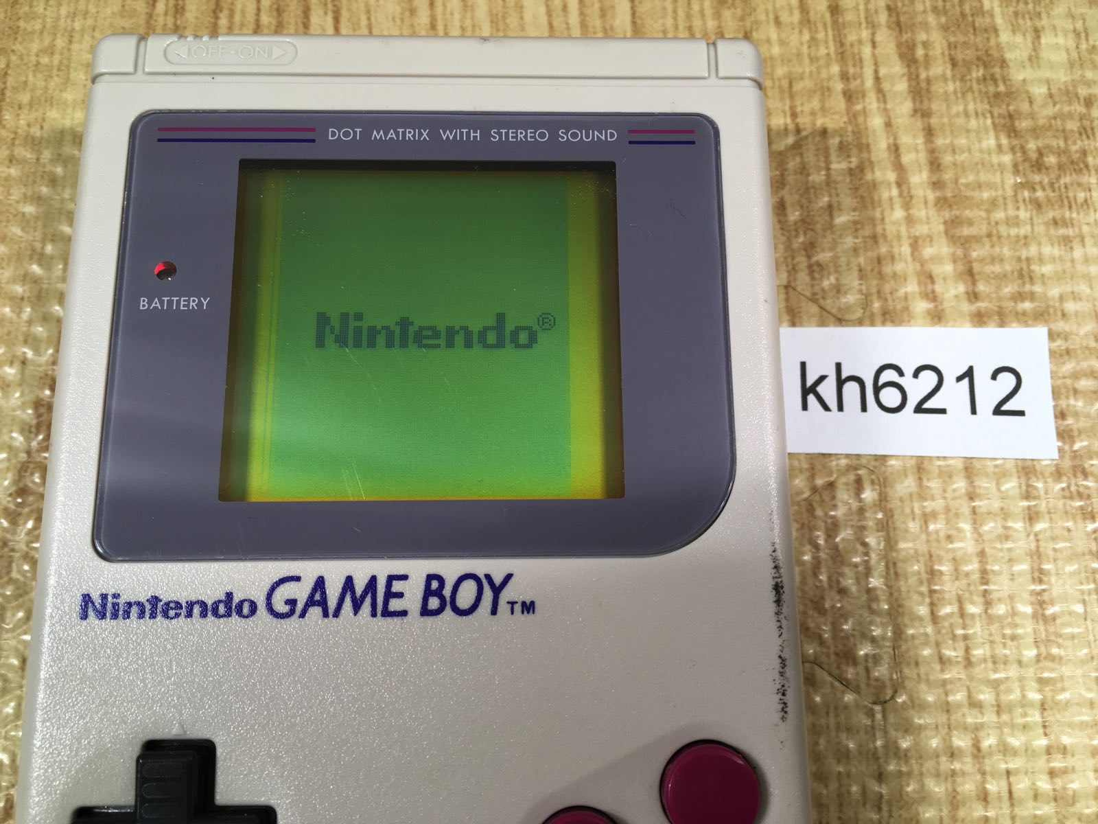 kh6212 Plz Read Item Condi GameBoy Original DMG-01 Game Boy
