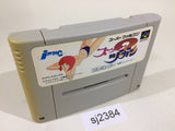 Super Zugan 2 Tsukanpo Fighter Mahjong SNES Super Famicom Japan - SJ2384