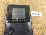 KH5847 With Defects - GameBoy Color Purple Game Boy Console Japan