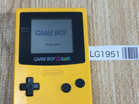 LG1951 Plz Read Item Condi GameBoy Color Yellow Game Boy Console Japan