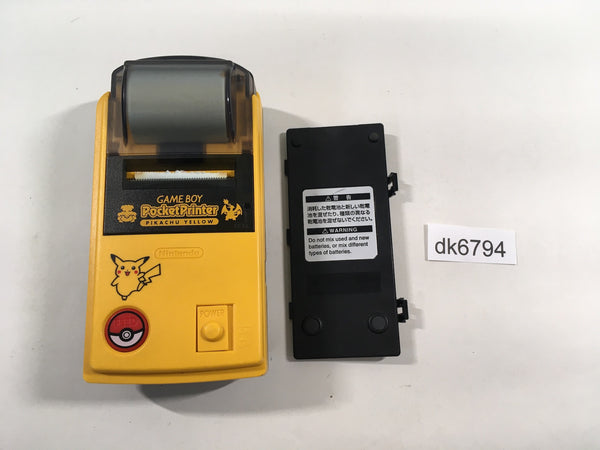 DK6794 Tested Working - GameBoy Pocket Printer Pikachu Ver.  Console Japan