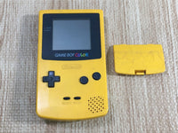 LG1951 Plz Read Item Condi GameBoy Color Yellow Game Boy Console Japan