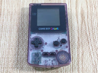 lf9649 Plz Read Item Condi GameBoy Color Clear Purple Game Boy Console Japan
