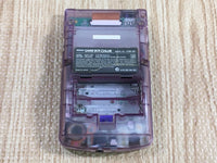 lf9649 Plz Read Item Condi GameBoy Color Clear Purple Game Boy Console Japan