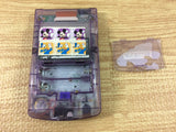 lc2222 Plz Read Item Condi GameBoy Color Clear Purple Game Boy Console Japan