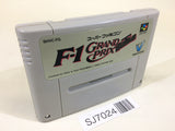 F1 Grand Prix Racing SNES Super Famicom Japan - SJ7024