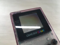 lf9649 Plz Read Item Condi GameBoy Color Clear Purple Game Boy Console Japan