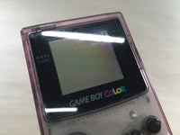 lf9649 Plz Read Item Condi GameBoy Color Clear Purple Game Boy Console Japan