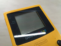 LG1951 Plz Read Item Condi GameBoy Color Yellow Game Boy Console Japan