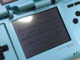 LG1893 Plz Read Item Condi Nintendo DS Turquoise Blue Console Japan