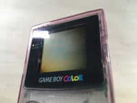 lf9649 Plz Read Item Condi GameBoy Color Clear Purple Game Boy Console Japan