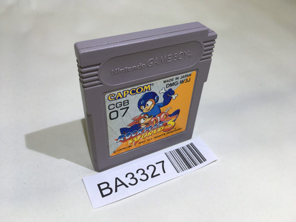 BA3327 Rockman World 3 Megaman GameBoy Game Boy Japan