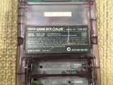 lf9649 Plz Read Item Condi GameBoy Color Clear Purple Game Boy Console Japan