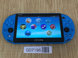 GD7195 Plz Read Item Condi PS Vita PCH-2000 AQUA BLUE SONY PSP Console Japan