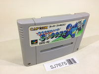 SJ7675 Rockman's Soccer MegaMan Rockman SNES Super Famicom Japan