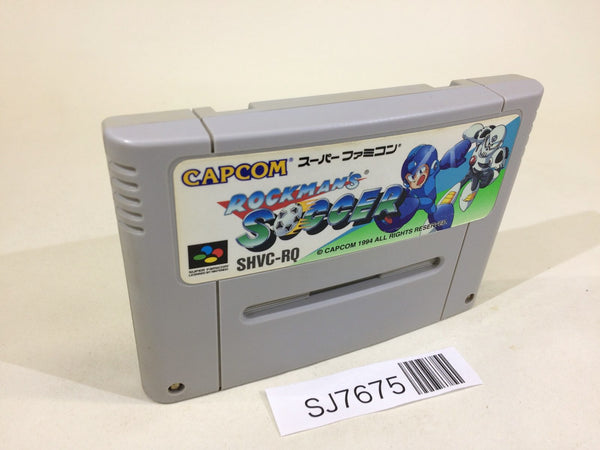 SJ7675 Rockman's Soccer MegaMan Rockman SNES Super Famicom Japan