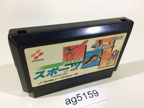 AG5159 Konamic Sports in Soul NES Famicom Japan