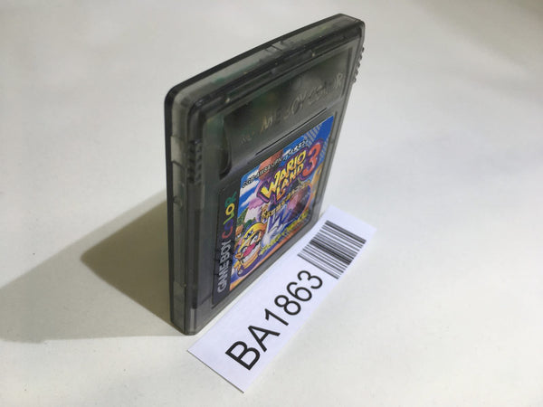 BA1863 Wario Land 3 Mario GameBoy Game Boy Japan