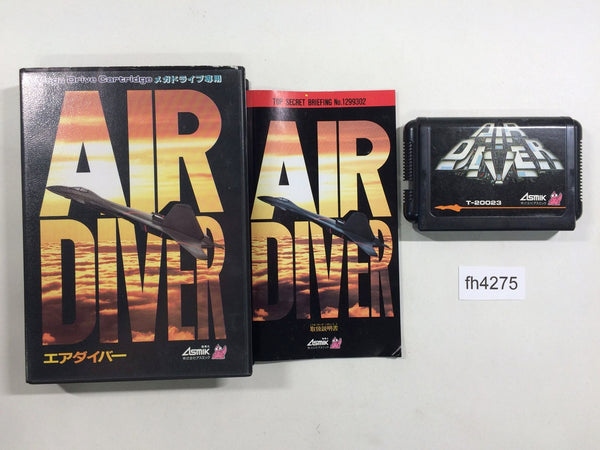 FH4275 Air Diver BOXED Mega Drive Genesis Japan