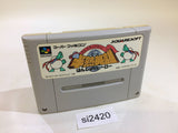Hanjuku Hero SNES Super Famicom Japan - SI2420
