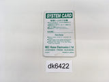 DK6422 System Card PC Engine Japan