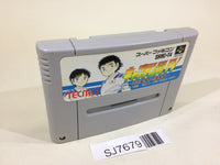 SJ7679 Captain Tsubasa IV 4 Pro no Rivaltachi SNES Super Famicom Japan
