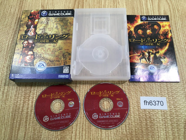 FH6370 The Lord of the Rings The Third Age BOXED GameCube Japan