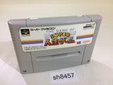 The Game of Life Super Jinsei Game SNES Super Famicom Japan - SH8457