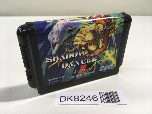DK8246 Shadow Dancer The Secret of Shinobi Mega Drive Genesis Japan