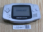 LG2441 Plz Read Item Condi GameBoy Advance Silver Game Boy Console Japan