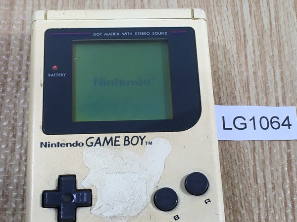 LG1064 Plz Read Item Condi GameBoy Bros. White Game Boy