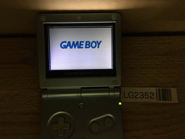 LG2352 No Battery GameBoy Advance SP Pearl Blue Game Boy Console Japan