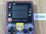 lf2564 GameBoy Color Clear Purple Game Boy Console Japan