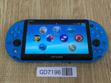 GD7196 Plz Read Item Condi PS Vita PCH-2000 AQUA BLUE SONY PSP Console Japan