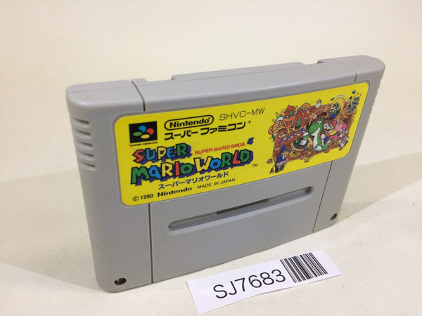 SJ7683 Super Mario World SNES Super Famicom Japan