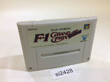F1 Grand Prix Racing SNES Super Famicom Japan - SI2428