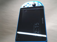 GD7196 Plz Read Item Condi PS Vita PCH-2000 AQUA BLUE SONY PSP Console Japan