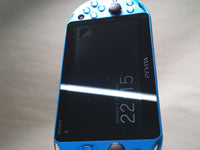 GD7196 Plz Read Item Condi PS Vita PCH-2000 AQUA BLUE SONY PSP Console Japan
