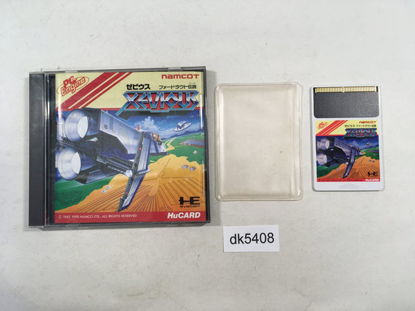 DK5408 Xevious Fardraut Saga BOXED PC Engine Japan